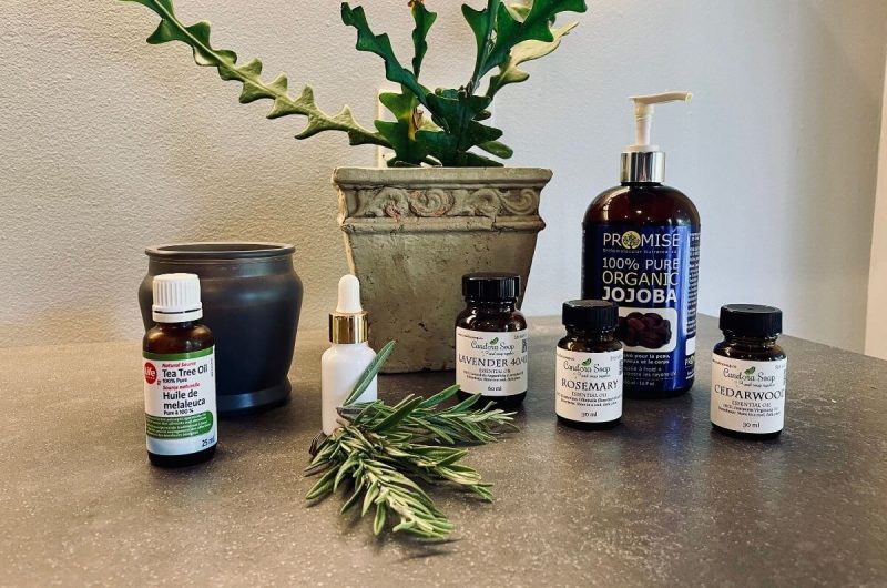 Homemade Scalp Serum for Dry Scalp